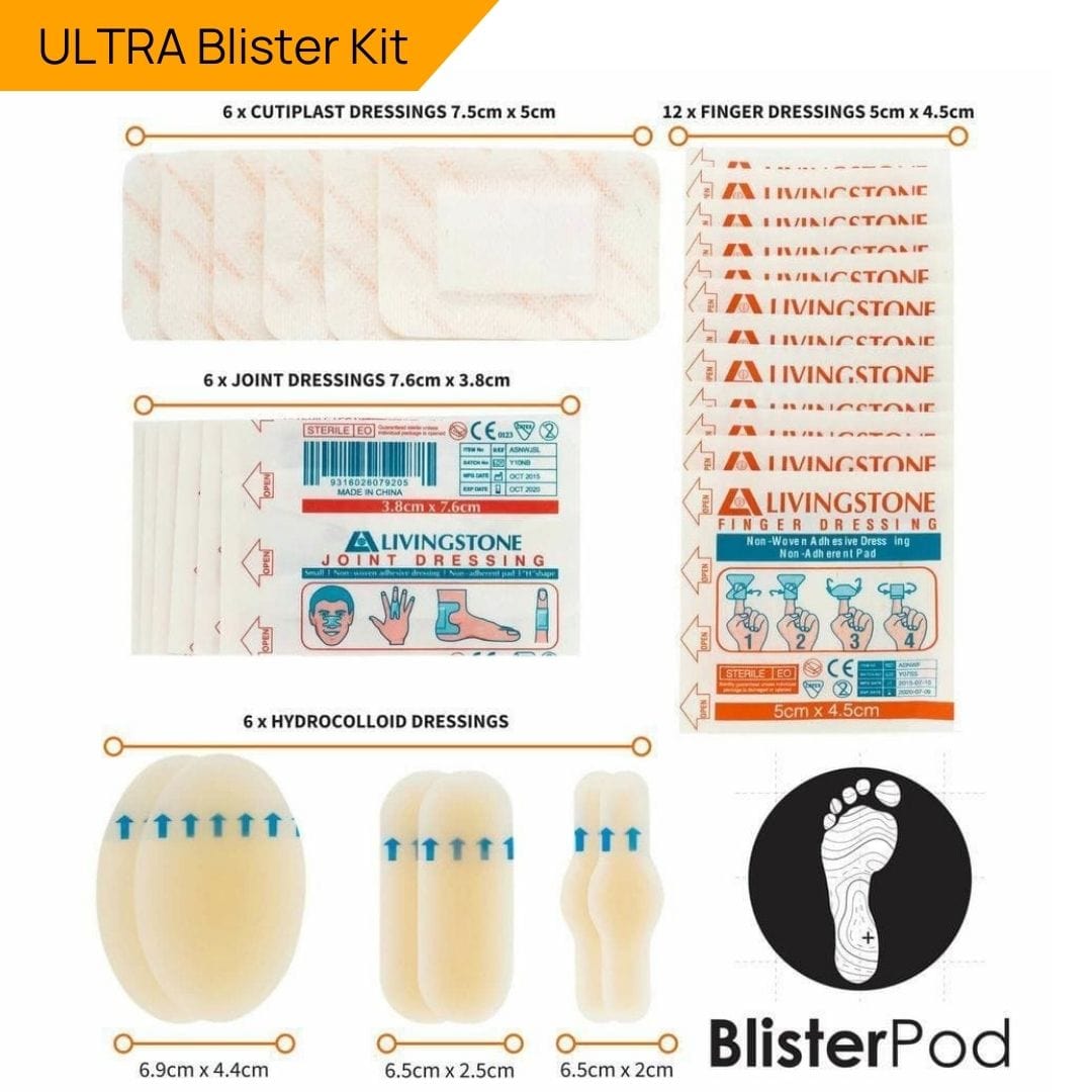 BlisterPod Blister Kits Blister Kit - Blister Prevention