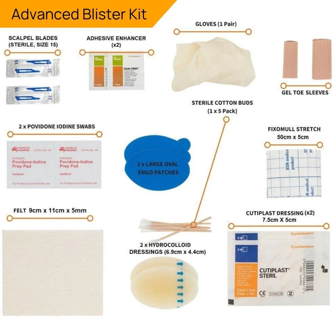 BlisterPod Blister Kits Blister Kit - Blister Prevention
