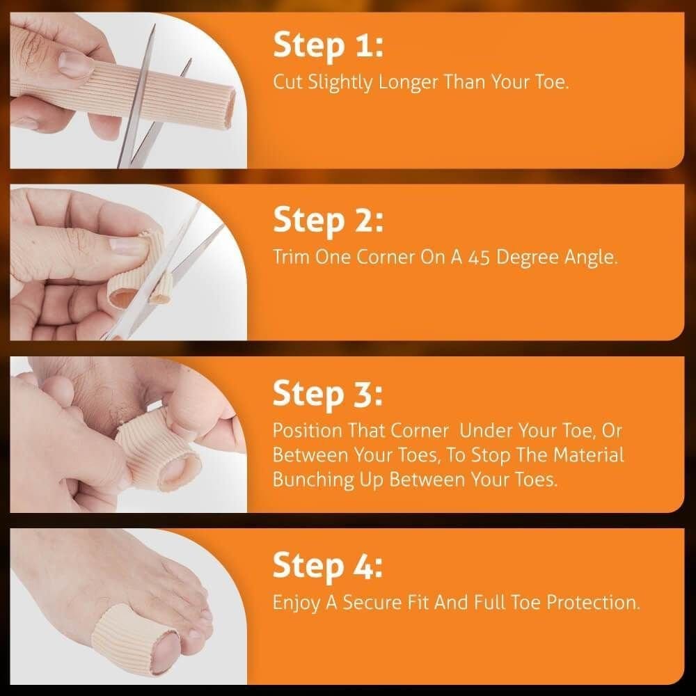 BlisterPod Gel Toe Protectors Gel Toe Protectors - Blister Prevention