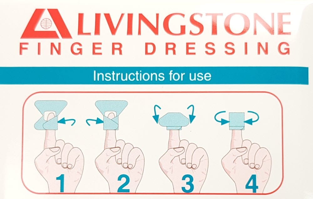 Livingstone Finger & Joint Island Dressings Dressings - Blister Prevention